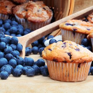 Recette facile de muffins bleuets-citrouille