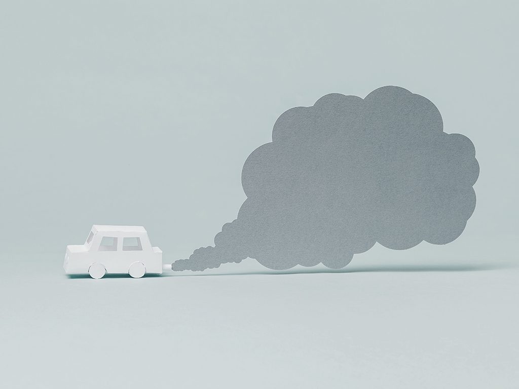 Pollution Athmospherique Illustration Auto