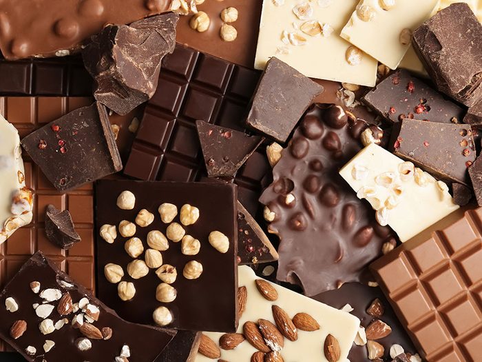 Les bienfaits du chocolat: il pourrait améliorer l'état de votre peau.