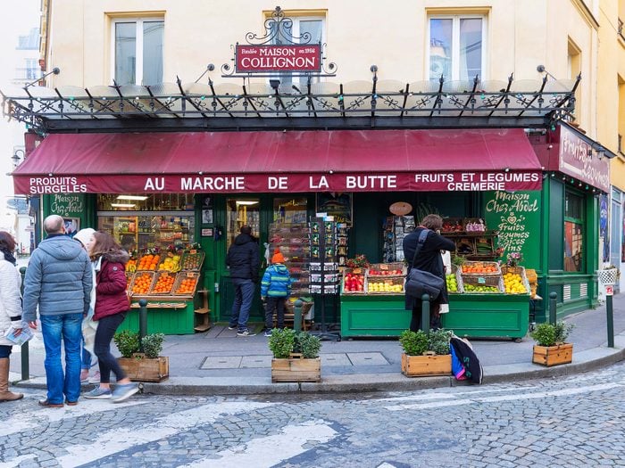 Paris,,france, February,17,,2018:,vegetable,shop,au,marche,de