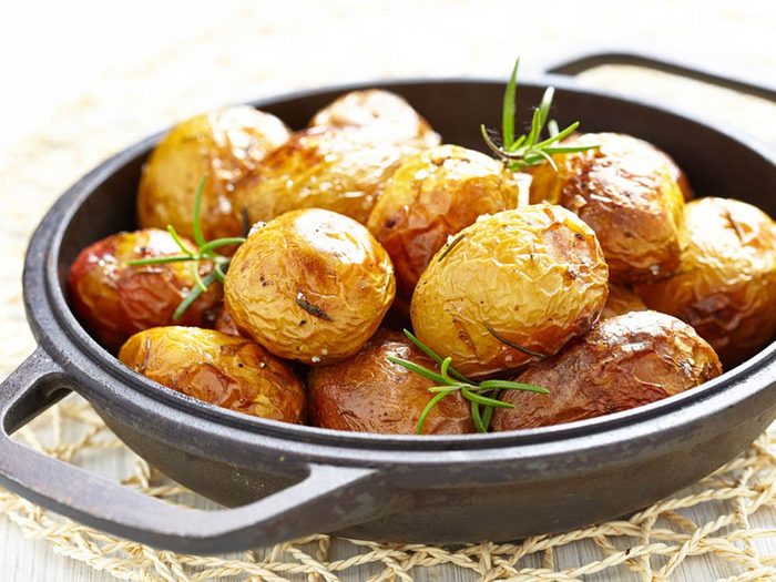 Les meilleures recettes de pommes de terre nouvelles au four