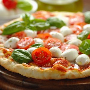 Une recette santé de pizza au bocconcini