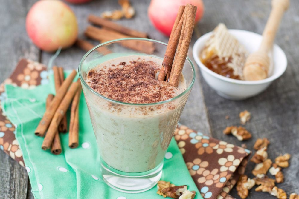 A spicy banana smoothie to lose weight without depriving yourself