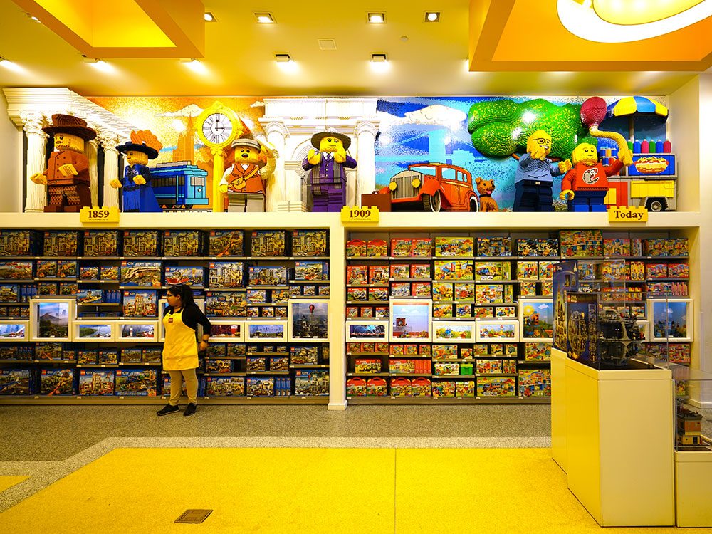 Le magasin Lego au Rockefeller Center est l'une des attractions à faire à New York.