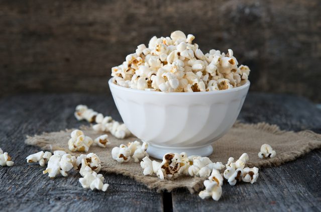 Popcorn et bienfaits sant: la mas souffl est riche en protines.