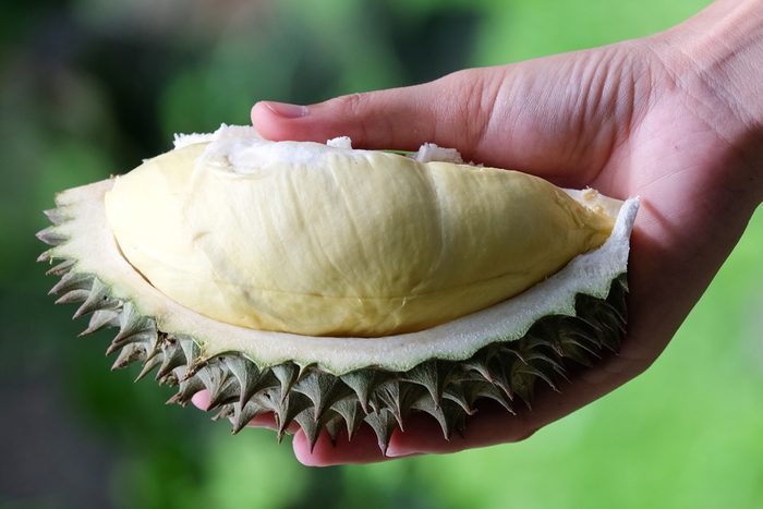 Un aliment étrange, le durian