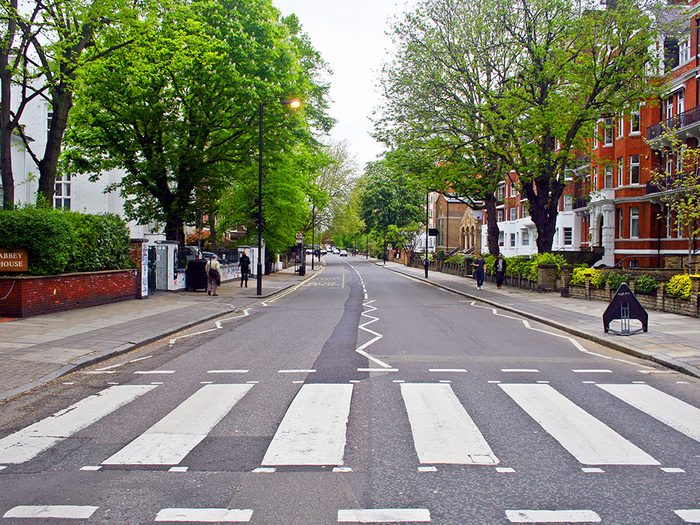 Abbey Road est l'une des rues les plus populaires au monde.