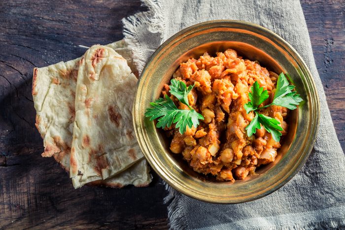 Meilleures recettes rapides et santé: Curry aux légumes.