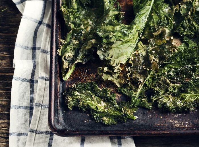 Le kale est une collation santé et coupe-faim