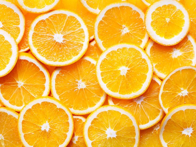 Manger une orange tous les jours permet de protger le coeur.