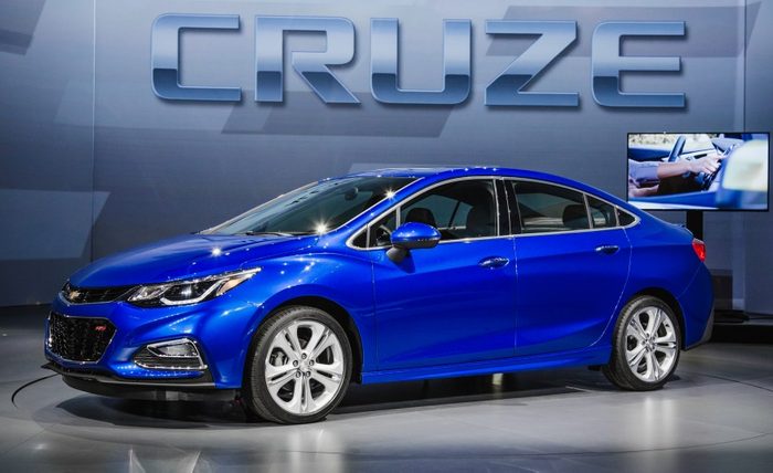 Coup d'œil sur la toute nouvelle Chevrolet Cruze 2016