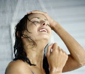 La façon saine de prendre une douche