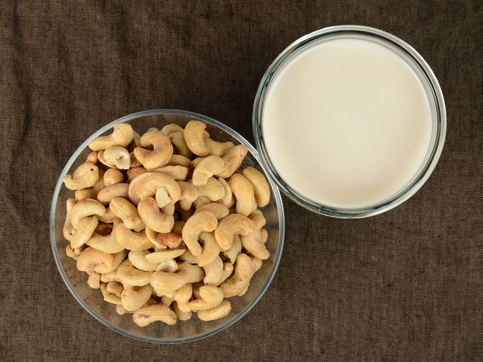 Les vertus santé du lait de noix de cajou