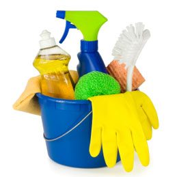 7. Examinez vos produits de nettoyage domestiques