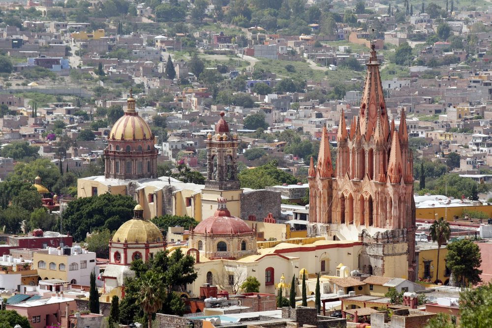 San Miguel de Allende au Mexique.