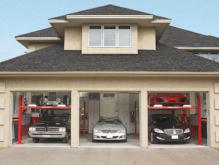 Garage de rêve : comment entreposer cinq autos dans un garage 