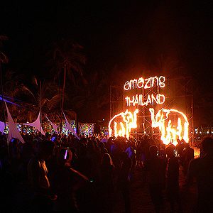 4. Full Moon Party (party de la Pleine Lune), Thaïlande