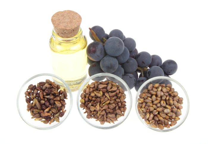 L'extrait de pépins de raisin est riche en antioxydants