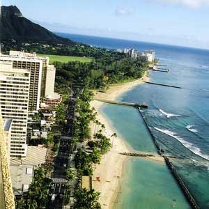 9. Le littoral de Waikiki