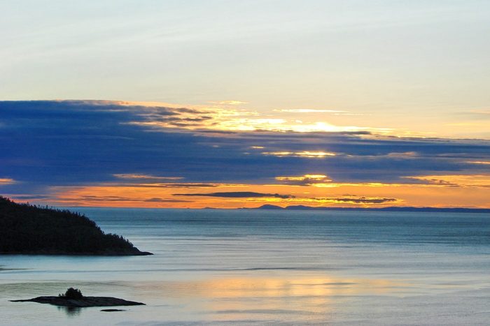 Roulez de La Baie, au Saguenay, à Baie-Saint-Paul, au Québec 