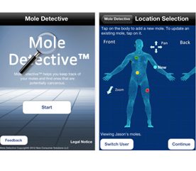 4. L'application Mole Detective