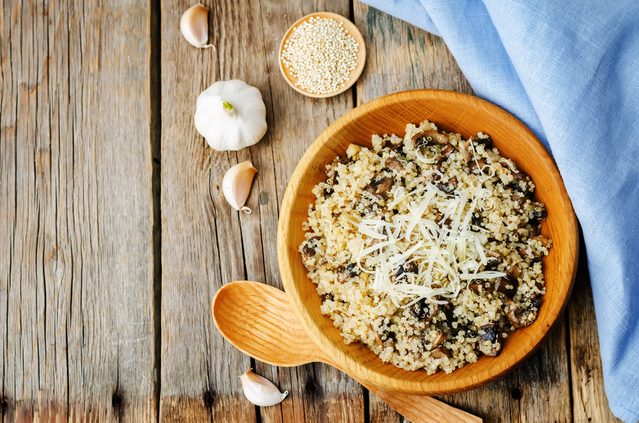 Une recette de risotto pour cuisiner le quinoa