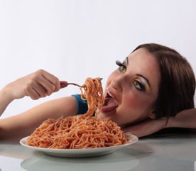 Des spaghettis à la bolognaise 