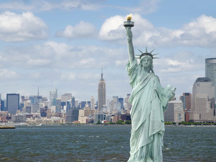 4. La Statue de la Liberté, l'iconique attraction touristique