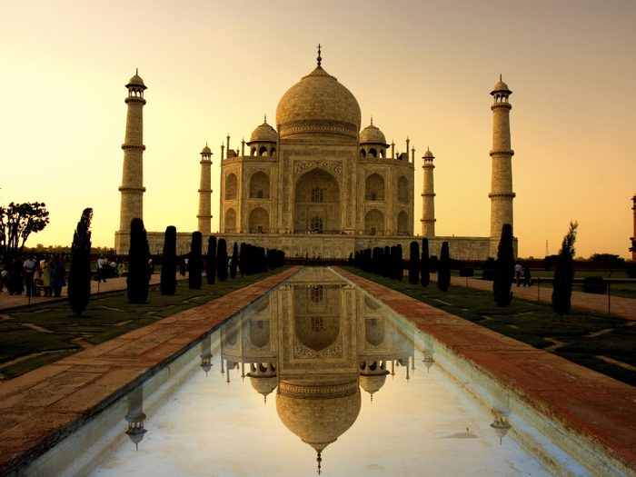 1. Le Taj Mahal, Inde