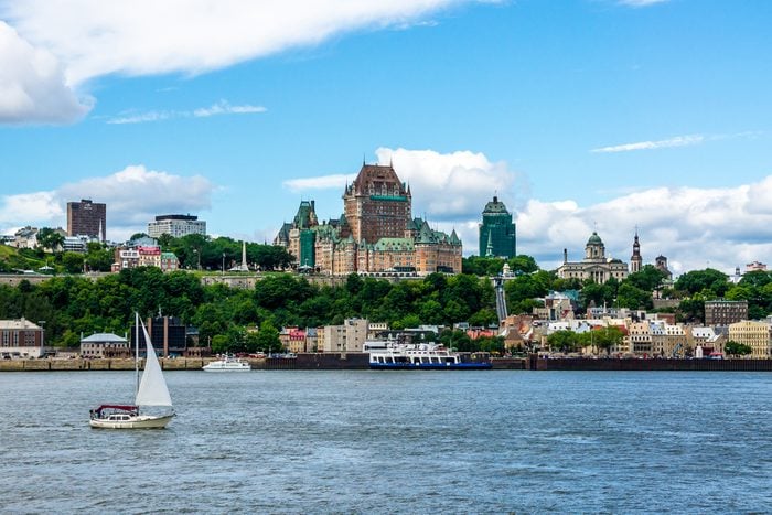 La ville de Québec.