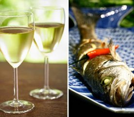 8. Pour accroître votre absorption d'acides gras oméga-3, combinez vin et poisson