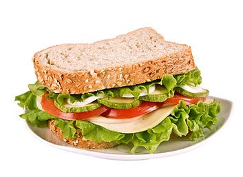 Sandwich B.L.T. végétarien