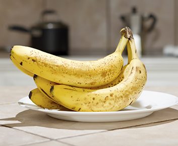 La banane devient plus sucrée avec le temps