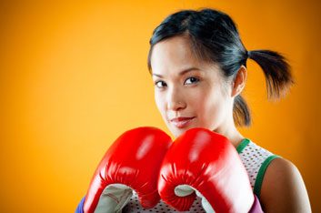 4. La boxe peut vous aider à vous défendre. 