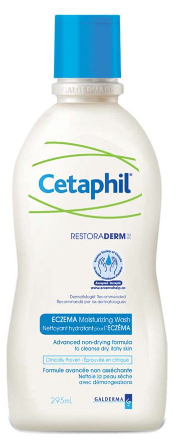 Nettoyant hydratant pour l'eczéma de Cetaphil