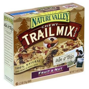 Barres Trail Mix de Nature Valley (fruits et noix)