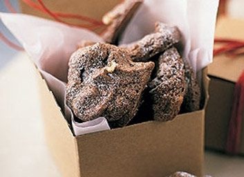 Biscuits meringue au chocolat et aux noix