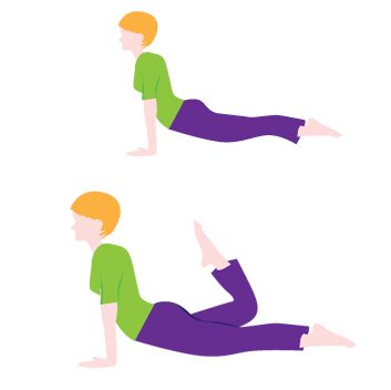 Redressement et flexion du genou