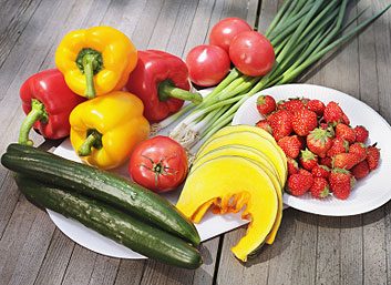 9. Fruits et légumes frais