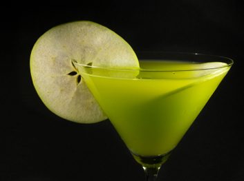 Martini vert aux pommes
