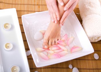 Auto-massage des pieds
