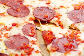 4. Pizza extra fromage et pepperoni 