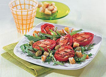 Salade de tomates fraîches