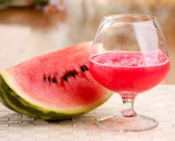 8. Cocktail pétillant de melon d'eau 