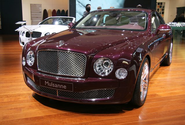 Bentley Mulsanne: l'une des autos les plus chres au Canada.