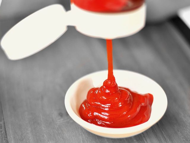 Aliments  ne pas racheter: le ketchup commercial.