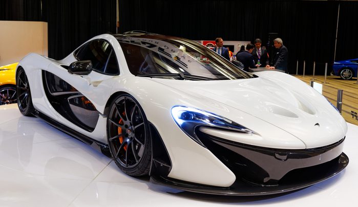 McLaren P1, l'une des autos les plus chères au Canada.