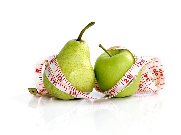Manger certains fruits et légumes aident à perdre du poids.