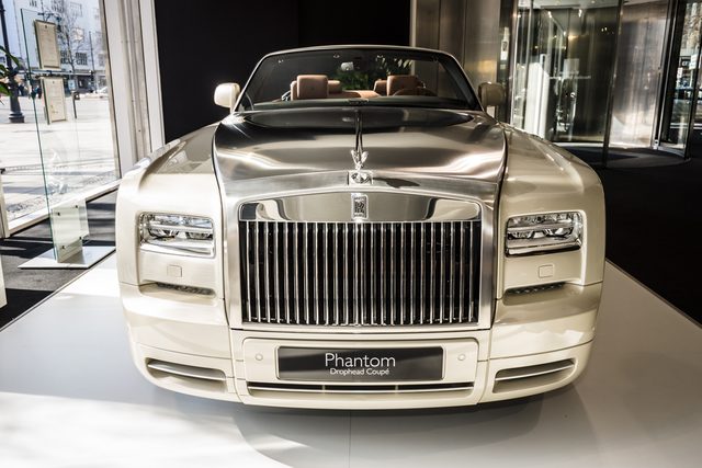 Rolls Royce Phantom Drophead, l'une des automobiles les plus chres au Canada.