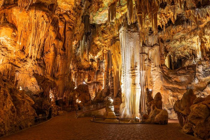 Les grottes de Luray en Virginie